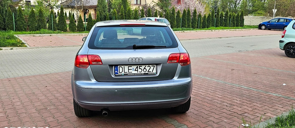 Audi A3 cena 18700 przebieg: 188000, rok produkcji 2007 z Chojnów małe 277